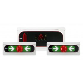 Comprar Kit Alarma Hombre Encer Radiador 4 Canales + 2 Pulsad. 90-240Vac Ako-55424B CF33030 al Mejor Precio