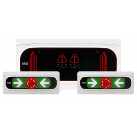 Comprar Alarma De Hombre Encer Radiador 2 Canales Con Bateria + 2 Pulsadores Ako-55323B CF33072 al Mejor Precio