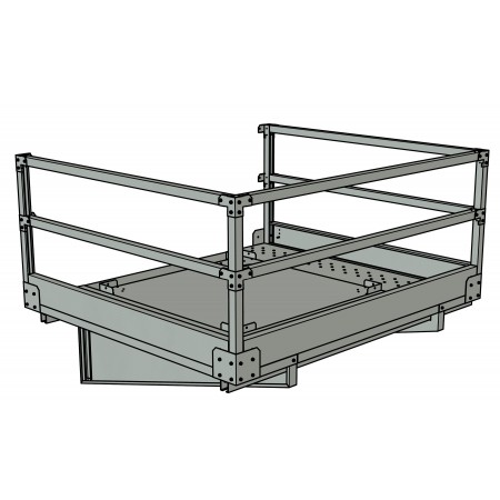 Soporte estructrura fachada KBM-15 para acondicionador evaporativo EC-15