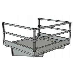 Soporte estructrura fachada KBM-30-EC para acondicionador evaporativo EC-30