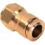 Racor recto rosca hembra 1/2"xØ10 MISTAQUA