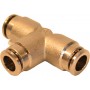Te intermedia tubo a tubo  3/8" deslizante MISTAQUA