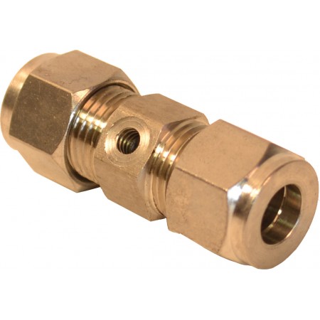 Intermedio portatobera acero inoxidable 3/8" compresión MISTAQUA