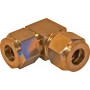 Codo intermedio tubo  3/8" inoxidable deslizante MISTAQUA