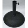 Pie parasol negro 35kg base de cemento MISTAQUA