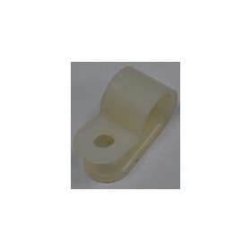 Bolsa 50 grapas tubo 3/8" blancas con tornillo autoroscante MISTAQUA