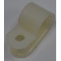 Bolsa 50 grapas tubo 3/8" blancas con tornillo autoroscante MISTAQUA