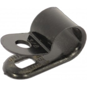 Bolsa 50 grapas tubo 3/8" negras con tornillo autoroscante MISTAQUA