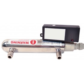 Esterilizador ultravioleta 6W 1/4" inoxidable MISTAQUA