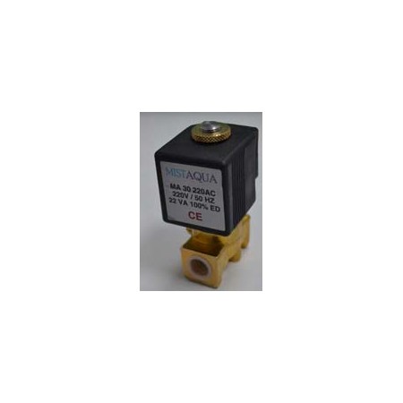 Electroválvula drenaje normalmente cerrado 220V alta presión 1/4" MISTAQUA