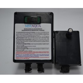 Programador temporizador digital de temperatura y humedad MISTAQUA