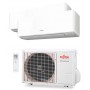 Aire acondicionado multisplit pared 2x1 FUJITSU ASY25U2MI-KM refrigeración 4kW calefacción 4.4kW conexión WIFI R32 monofásico