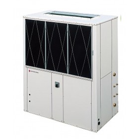 Acondicionador compacto vertical agua-aire bomba de calor HITECSA WPVBA HE 501 400V