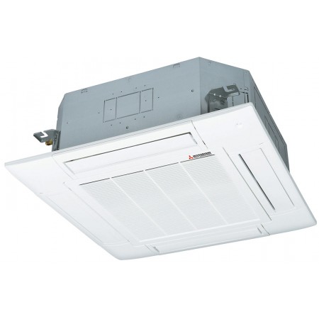 Aire acondicionado split cassette 1x1 MITSUBISHI HEAVY serie SMART FDTN100VHNP-W refrigeración 10kW calefacción 10kW R32 monofás