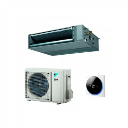 Aire acondicionado split conducto 1x1 DAIKIN serie SKY AIR ALPHA ZBAG35A refrigeración 3.5kW calefacción 4kW R32 monofásico
