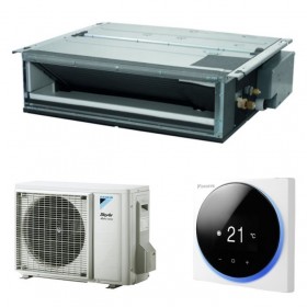 Aire acondicionado split conducto baja silueta 1x1 DAIKIN serie SKY AIR ALPHA ZDXMG35F refrigeración 3.5kW calefacción 4kW R32 m