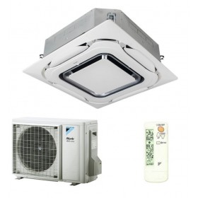 Aire acondicionado split cassette 1x1 DAIKIN serie ROUND FLOW SKY AIR ALPHA ZCAG35B refrigeración 3.5kW calefacción 4kW R32 mono
