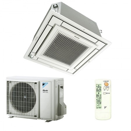 Aire acondicionado split cassette 1x1 DAIKIN serie INTEGRADO SKY AIR ALPHA ZFAG35A refrigeración 3.5kW calefacción 4kW R32 monof