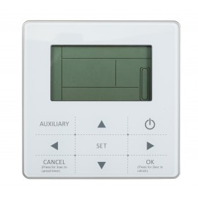 Control remoto cableado pared para enfriadora MUEN-30/65-H6T y MUEN-30/65-HG MUNDOCLIMA KJRM-120D/BMK-E