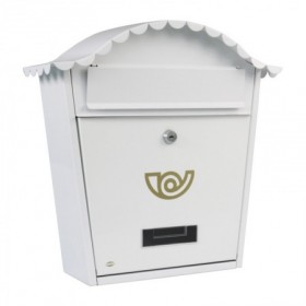 *BUZON 1-370X320X105 ACERO BLANCO