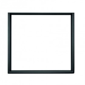 PATA MESA 2400-710X780 ACERO NEGRO