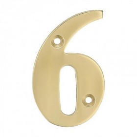 *NUMERO 6 -M.4 LATON 10CM. BLISTER