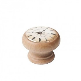 POMO MADERA 40MM RELOJ CAFE 450HN06