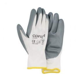 GUANTE NITRILO GRIS T-8 CAJA 12