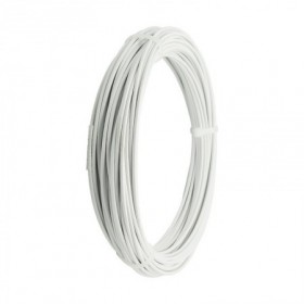 ALAMBRE FORRADO BLANCO N16 5MT ROLLO