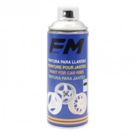 PINTURA SPRAY LLANTAS PLATA 400ML BOTE