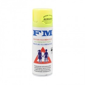 PINTURA SPRAY FLUORESCENTE AMARILLA 200ML BOTE