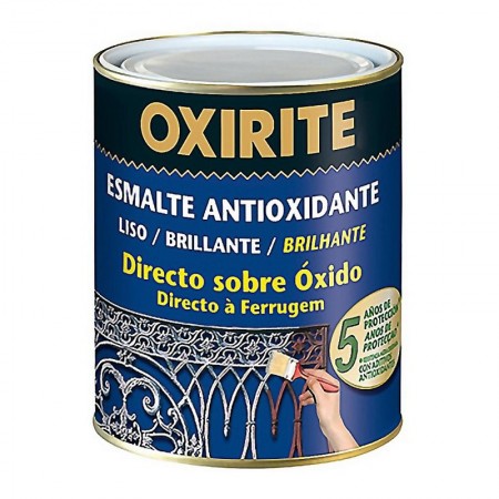 ESMALTE LISO BRILLO 750 GRIS PLATA LATA