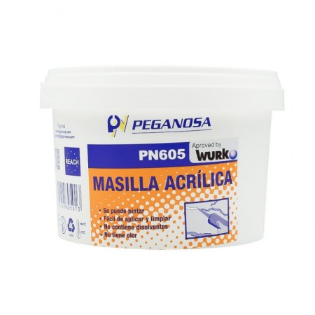 MASILLA PLASTICA BLANCA 1 KILO BOTE