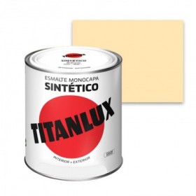 ESMALTE SINT. BRILLO 750ML CREMA 586 LATA