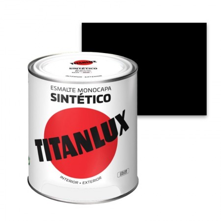 ESMALTE SINT. MATE 750ML NEGRO 576 LATA