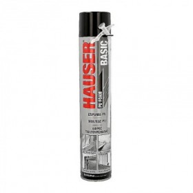 ESPUMA POLIURETANO HAUSER BASIC PU 670ML BOTE