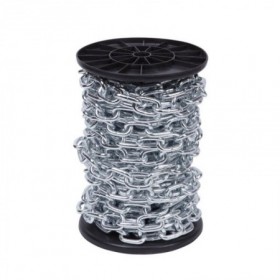 CADENA ACERO CINCADO 6MM 37MT BOBINA