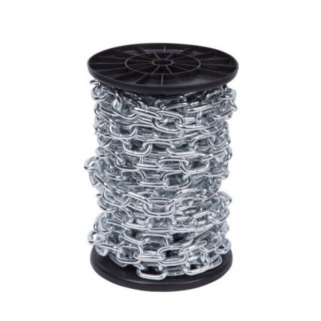 CADENA ACERO CINCADO 6MM 37MT BOBINA