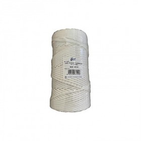 CUERDA TRENZADA POLIPROPILENO 5MM BLANCA 200MT ROLLO