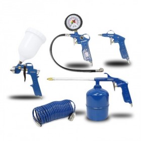 HERRAMIENTAS PARA AIRE COMPRIMIDO 5PZ. KIT
