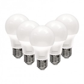 LAMPARA LED A60 E27 9W 4000K PACK-5