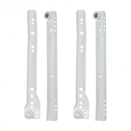 GUIA CAJONES 1.2 MM BLANCA 350 MM