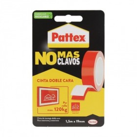 PATTEX CINTA DOBLE CARA NMC 1.5 M X 19 MM BLISTER