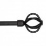 *BARRA FORJA EXTENSIBLE 180-310 MUNDI NEGRO