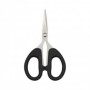 *TIJERA ACERO OFICINA INOX 12.5CM BLISTER