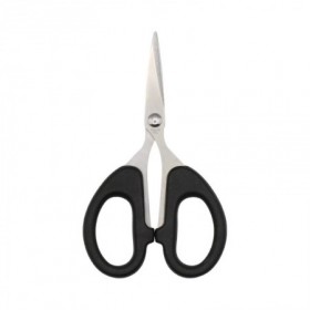 *TIJERA ACERO OFICINA INOX 12.5CM BLISTER