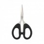 *TIJERA ACERO OFICINA INOX 12.5CM BLISTER