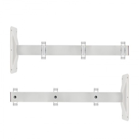 TENDEDERO DE PARED 3 POLEAS BLANCO 30 MT CUERDA JUEGO
