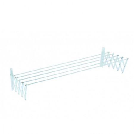 TENDEDERO EXTENSIBLE FLEXO PLASTIFICADO 180CM BLANCO
