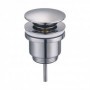 VALVULA CLICK-CLACK LATON CROMADO 63 TAPON GRANDE